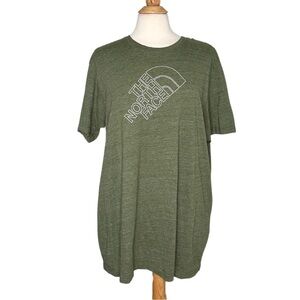 The North Face Army Green Men’s Big and Tall Graphic Tee Causal TShirt Basic W31